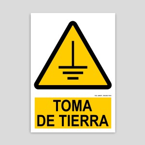 Cartell de Presa de terra