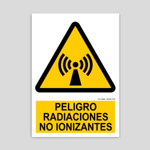 PE018 - Peligro, radiaciones no...