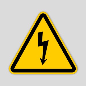 TR001 - Electric risk sticker