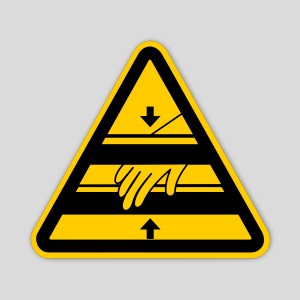TR029 - Attention to hands (pictogram)