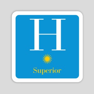 Placa distintiu hotel una estrella superior - Galícia