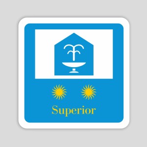 Distinctive plaque Two-star superior spa hotel - Galicia