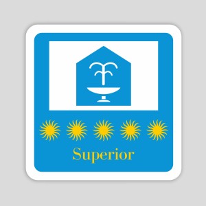 Distinctive plaque Five-star superior spa hotel - Galicia