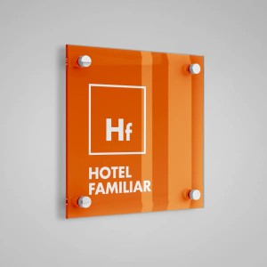 Placa distintiu especialitat Hotel Familiar- Aragó