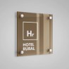 Placa distintivo especialidad Hotel Rural- Aragón