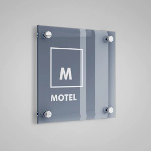 Placa distintiu especialitat Motel - Aragón