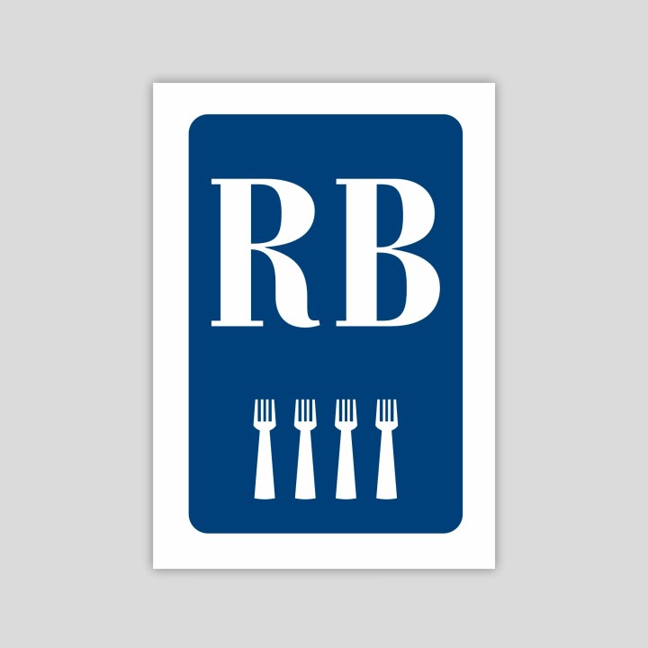 Distinctive Restaurant-Bar plate four forks - Castilla y León