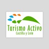 Distinctive Active Tourism plate. Castilla y León.