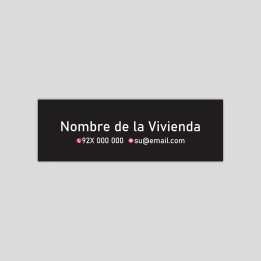 Auxiliary plate for vacation or tourist housing