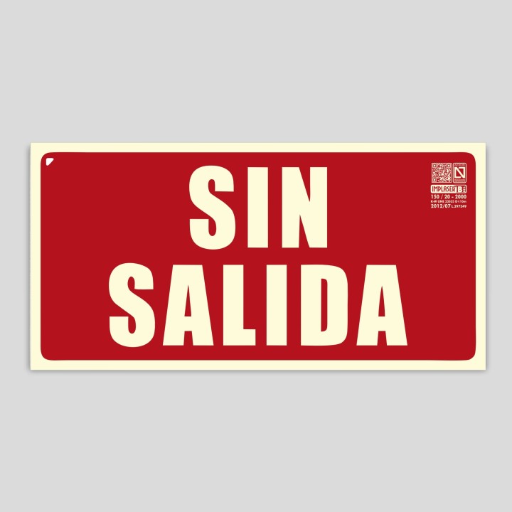 Cartel de Sin salida