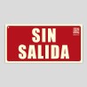 Cartel de Sin salida