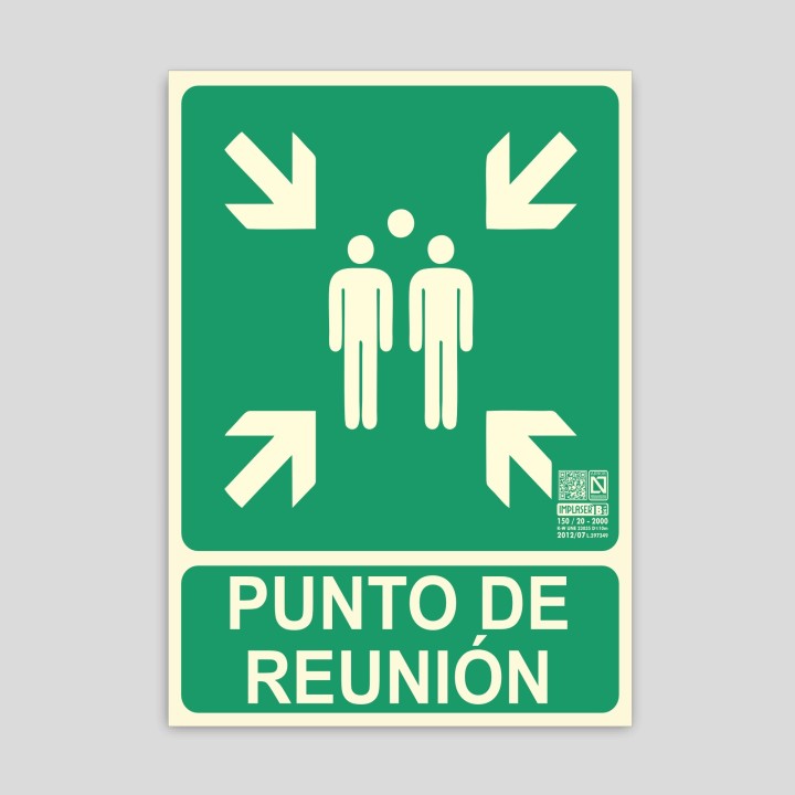 Cartel de Punto de reunión