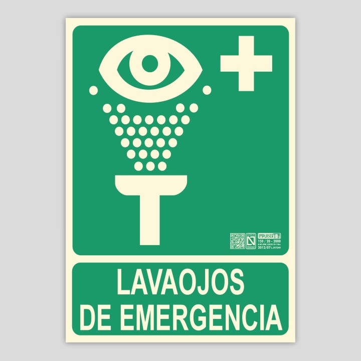 Lavaojos de Emergencia
