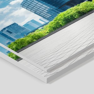 Foam PVC blanco impreso