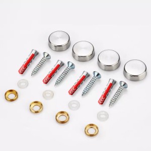 Chrome screws and trim (4 units)