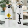 Botella de agua de acero inoxidable personalizada