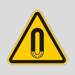 Danger of significant magnetic field