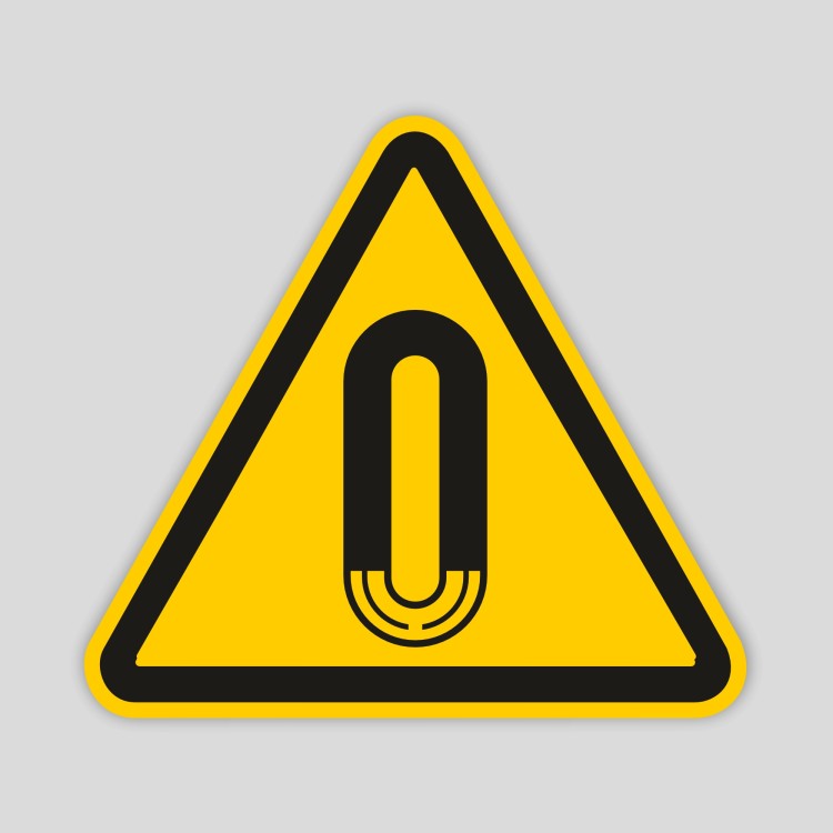 Danger of significant magnetic field Danger of significant magnetic field