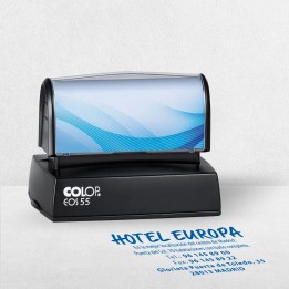EOS55 stamp, size 40x63mm