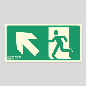 Sortida pujant a l'esquerra