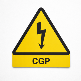 Electrical hazard - CGP in PMMA acrylic
