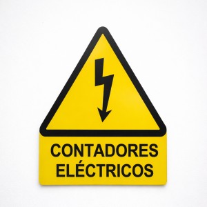 Contadores eléctricos en acrílico PMMA