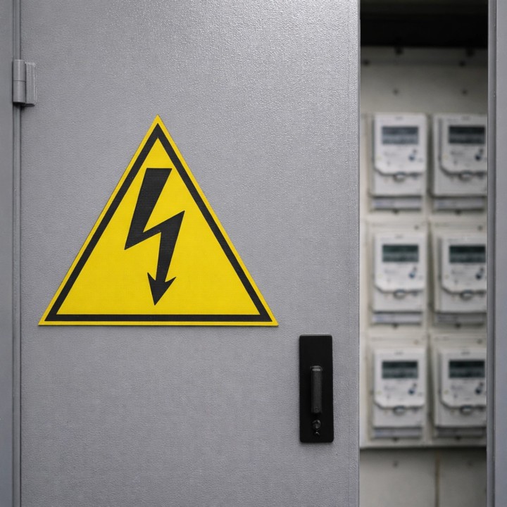 Riesgo eléctrico en PMMA según NRZ101