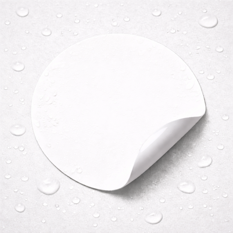 Polymeric adhesive vinyl