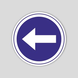 Dirección obligatoria (pictograma)