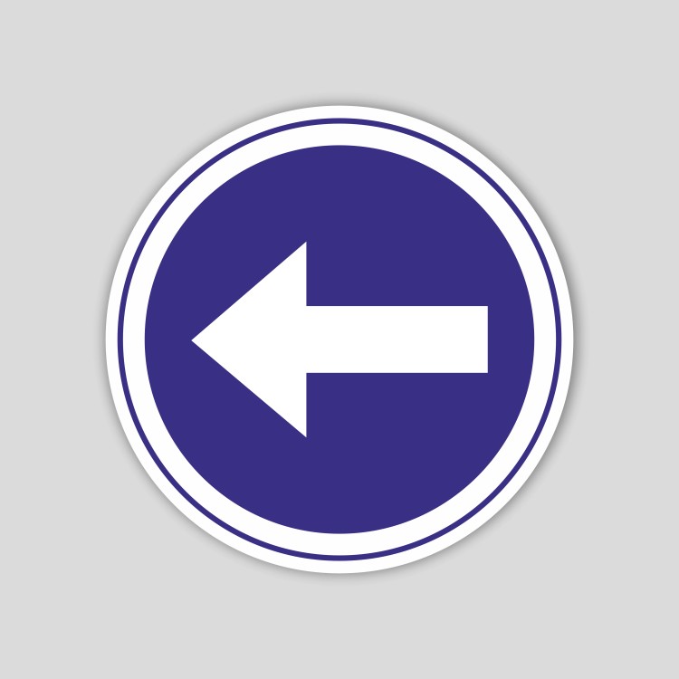 Dirección obligatoria (pictograma)