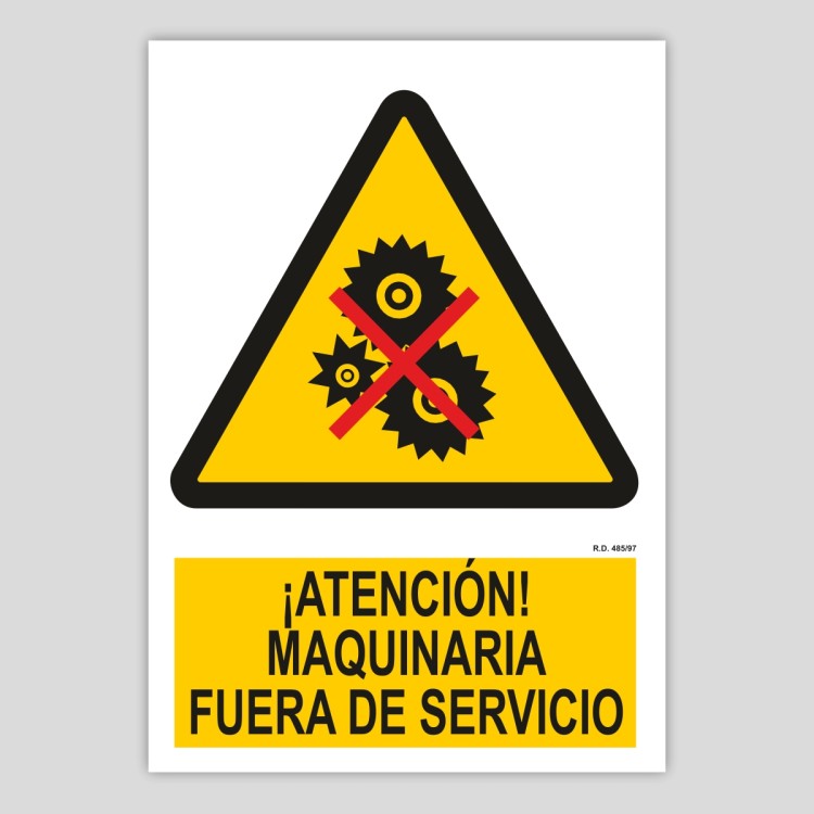 Attention, machinery out of service