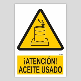 Atenció, oli usat