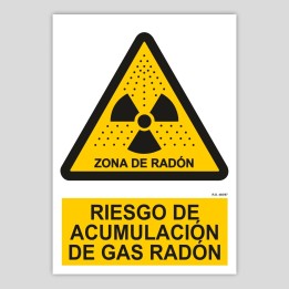 Riesgo de acumulación de gas radón