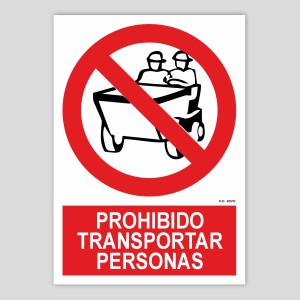 Prohibit transportar persones