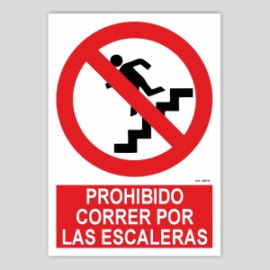No running on the stairs
