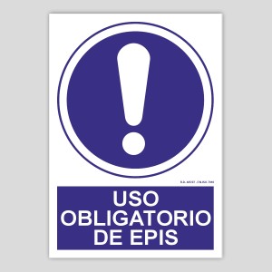 Uso obligatorio de EPIs