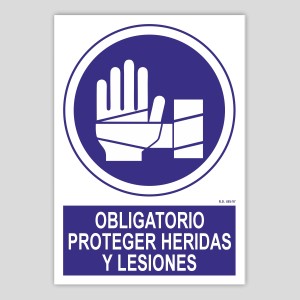 Mandatory to protect wounds and injuries