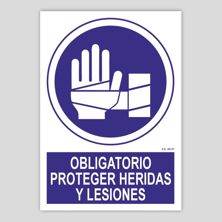 Obligatori protegir ferides i lesions