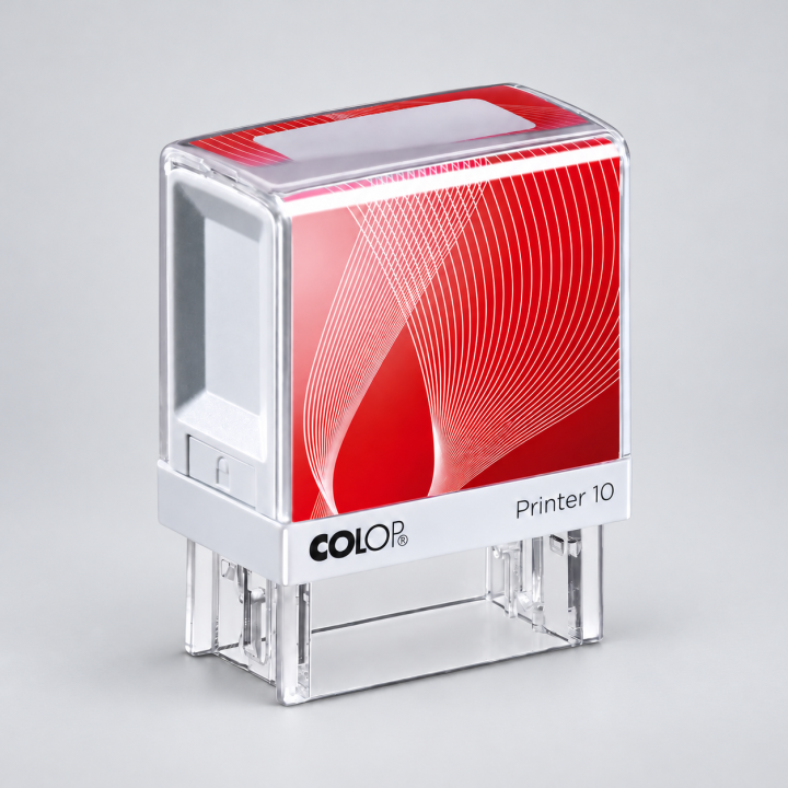 Printer Stamp 10 G7 White - 10x27mm