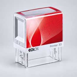 Printer Stamp 30 G7 White - 18x47mm