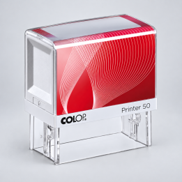 Segell Printer 50 G7 Blanc - 30x69mm